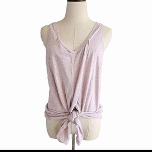 PINK LULULEMON KNOT A PROBLEM L YOGA WORKOUT RUNNING TRAINING TANK TOP (12-14)